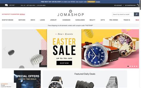 how reliable is jomashop.